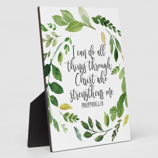 Philippians Bible Scripture verse Inspiration Fotoplatte (Seite)