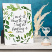 Philippians Bible Scripture verse Inspiration Fotoplatte (Seite)