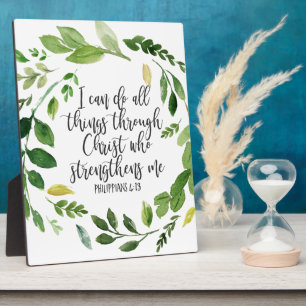 Philippians Bible Scripture verse Inspiration Fotoplatte