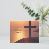 PHILIPPIER 4:13 POSTKARTE (Stehend Vorderseite)