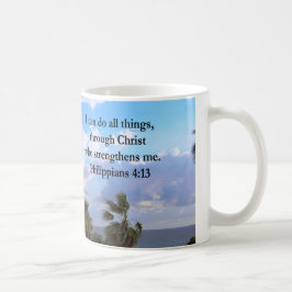 PHILIPPIER 4:13 PRAYER KAFFEETASSE