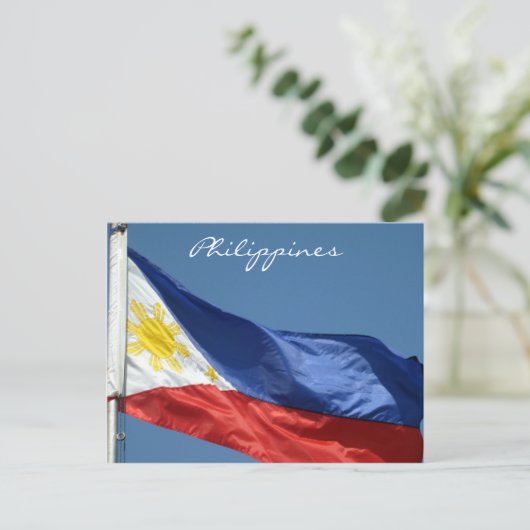 Philippine bicolor postkarte (Stehend Vorderseite)