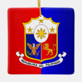 Philippine COA Keramikornament (Vorderseite)