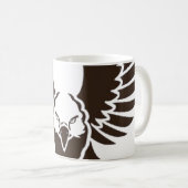 PHILIPPINE EAGLE PORTRAIT KAFFEETASSE (VorderseiteRechts)