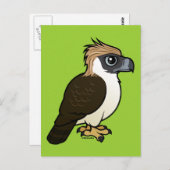 Philippine Eagle Postkarte (Vorne/Hinten)