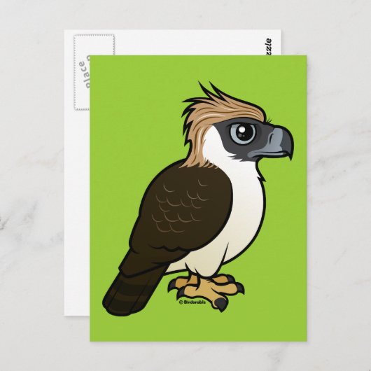 Philippine Eagle Postkarte (Vorne/Hinten)