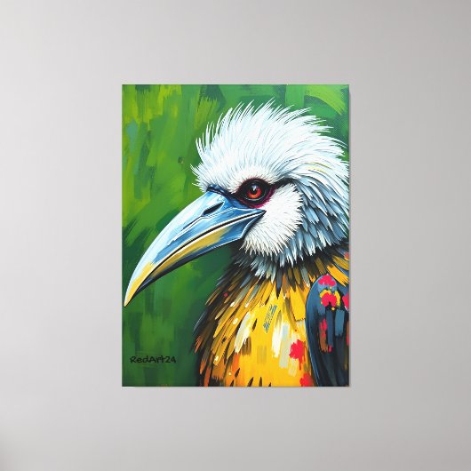Philippine Eagle Wall Art – Endangered Species Leinwanddruck (Vorderseite)