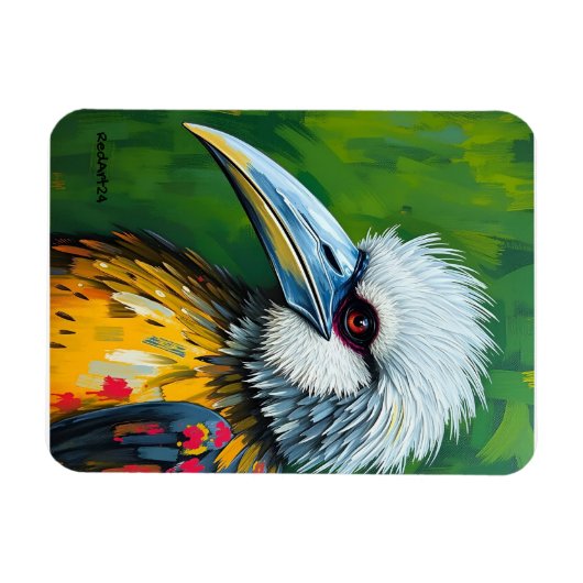 Philippine Eagle Wall Art – Endangered Species  Magnet (Horizontal)