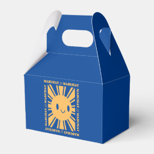 Philippine Filipino Sun Smile Mabuhay Tagalog Geschenkschachtel