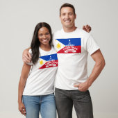 Philippine Flag Weihnachten: Frohe Weihnachten & B T-Shirt (Unisex)