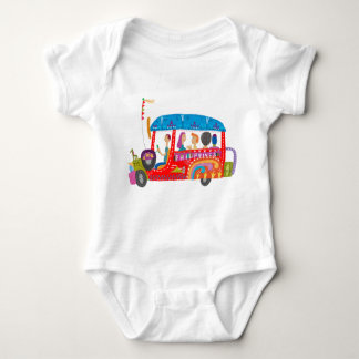 Philippine Jeepney Baby Strampler