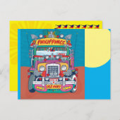 Philippine Jeepney Postcard Postkarte (Vorne/Hinten)