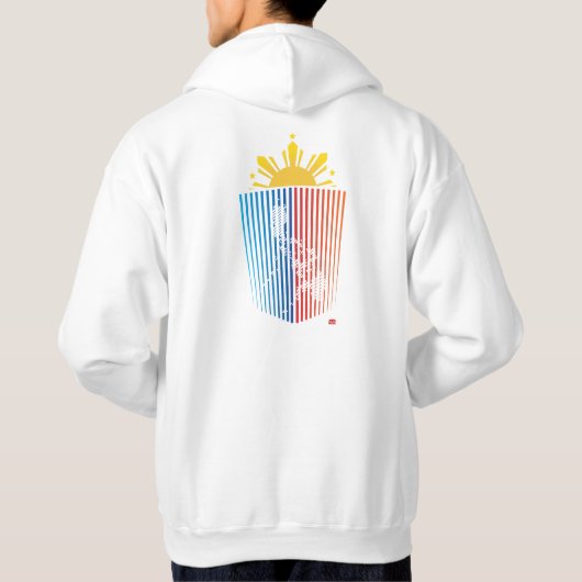 Philippine Map Emblem Hoodie (Rückseite)