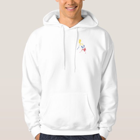 Philippine Map Emblem Hoodie (Vorderseite)