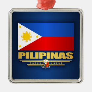 "Philippine Pride" Ornaments Ornament Aus Metall