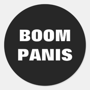 Philippine Slang Boom Panis! Runder Aufkleber
