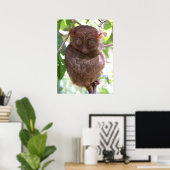 Philippine Tarsier Print Poster (Heimbüro)