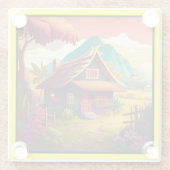 Philippine Traditional House-36543 Glasuntersetzer (Rückseite)