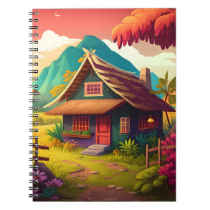 Philippine Traditional House-36543 Notizblock