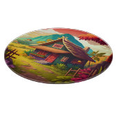 Philippine Traditional House-36543 Schneidebrett (Ecke)