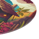 Philippine Traditional House-36543 Schneidebrett (Ecke)