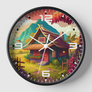 Philippine Traditional House-36543 Uhr