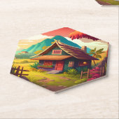 Philippine Traditional House-36543 Untersetzer (angewinkelt)