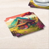 Philippine Traditional House-36543 Untersetzer (angewinkelt)