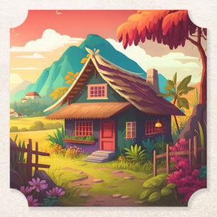 Philippine Traditional House-36543 Untersetzer