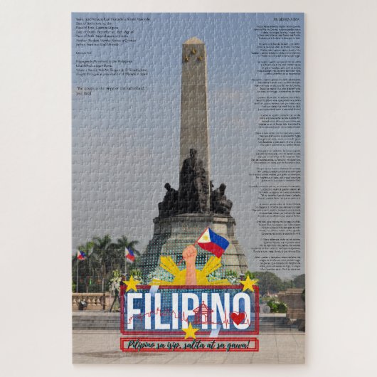PHILIPPINEN 101: RIZAL PUZZLE (Vertikal)