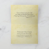 Philippinen 1:2-3 Gnade und Frieden für dich, Sonn Karte (Innenseite)