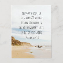 Philippinen 1:6 GOD, der eine gute Arbeit begonnen