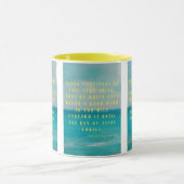 Philippinen 1:6 KJV Bibelschrift Pic Two-Tone Tasse (Zentrum)