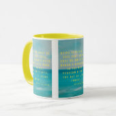 Philippinen 1:6 KJV Bibelschrift Pic Two-Tone Tasse (Vorderseite Links)