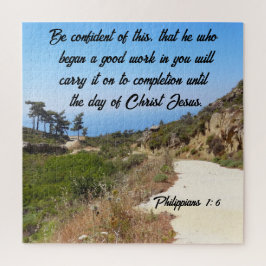 Philippinen 1:6 Landschaft des "Confident Bible Ve Puzzle