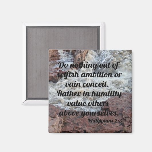 Philippinen 2:3 magnet (Vorderseite/Rückseite)