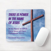 Philippinen 2:9-11 POWER IM NAMEN JESUS Mousepad (Mit Mouse)