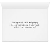 Philippinen 3:13-14 Ich drücke auf das Ziel, Karte (Innenansicht Horizontal (Unten))