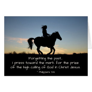 Philippinen 3:13-14 Vergessen Sie die Vergangenhei