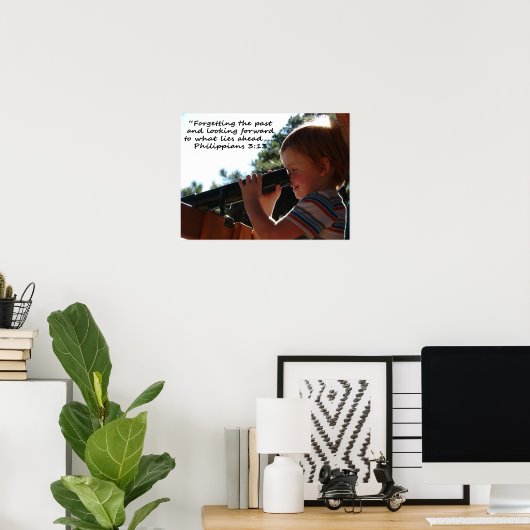 "Philippinen 3:13" b Poster (Heimbüro)