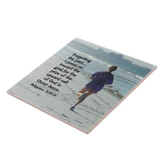 Philippinen 3:13 Vergessen der Vergangenheit, Bibe Fliese (Seite)