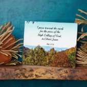 Philippinen 3:14 Ich drücke gegen die Marke... Fotoplatte (Seite)