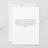 Philippinen 3:8; Wasserfarbe der Schrift Mitteilungskarte (Rückseite)