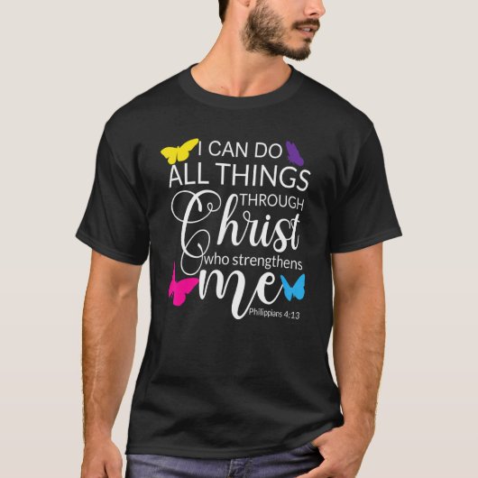 Philippinen 413 Christlich Verse Religious T-Shirt (Vorderseite)