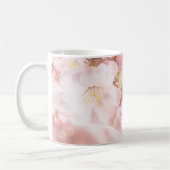Philippinen 413 tun alles, was Soft Pink Floral Kaffeetasse (Links)