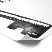 Philippinen 4:12 ALLE DURCH DIE CHRISTLICHE Schrif Poster (Ecke)