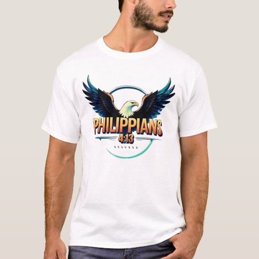 Philippinen 4:13 - Adler von allen43 T-Shirt (Vorderseite)