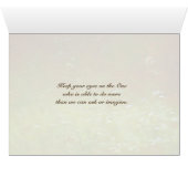 Philippinen 4:13 Alles durch Christus, Karte (Innenansicht Horizontal (Unten))