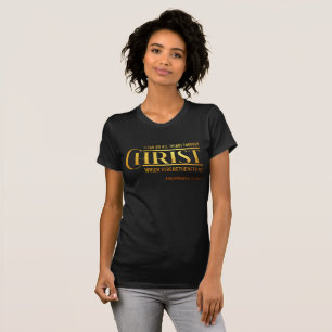Philippinen 4:13 Bibelverse KJV Zitat Frauen T-Shirt