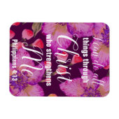 Philippinen 4:13 Bibelverse Magnet (Horizontal)